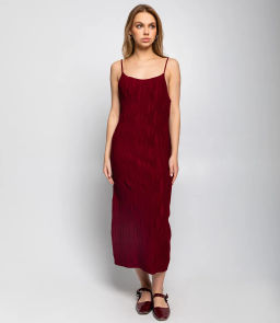 Платье #КТ80563, бордовый