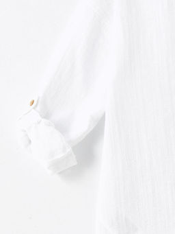 Hakim Yaka Uzun Kollu Erkek Bebek G?mlek - Waikiki фото 3