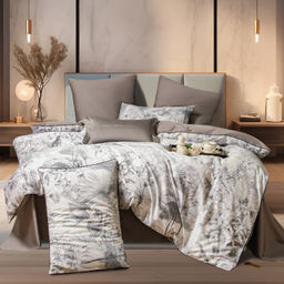 Комплект постельного белья Сатин Премиум на резинке CPAR052 180*200*30;160*200*30;140*200*30 Евро 4 Наволочки