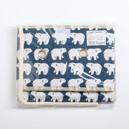 Короб стеллажный для хранения с крышкой Северные мишки, 252017 см, синий - Simaland фото 5