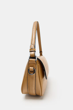 DOUBLE-HANDLE CROSSBODY BAG - Zara фото 14