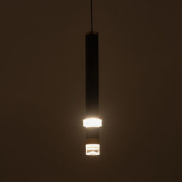 Светильник подвесной «Регент»LED 5 Вт 4000К черный 3.3×3.3×30-130 см
