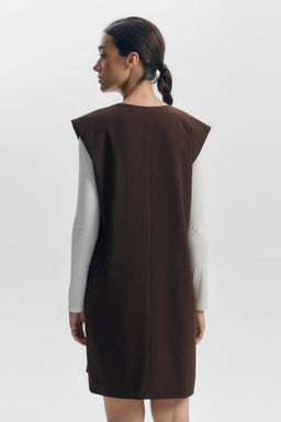 Платье-жилет с тонким поясом - Mollis фото 5