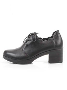 06-DHL105-D1 BLACK Туфли женские (натуральная кожа)