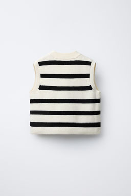 STRIPED KNIT VEST - Zara фото 2