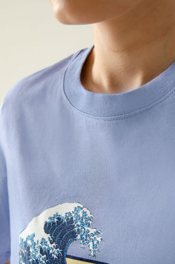 Арт. 3-1146 Футболка женская 42-50 (5 шт) Цвет:сиреневый - Калинка фото 24