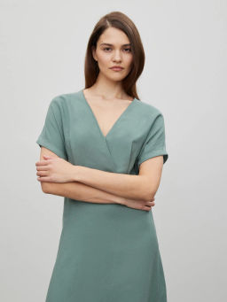 Платье приталенного кроя - Emka фото 2