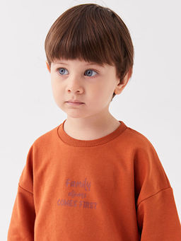 Bisiklet Yaka Erkek Bebek Sweatshirt ve E?ofman Alt 2li - Waikiki фото 3