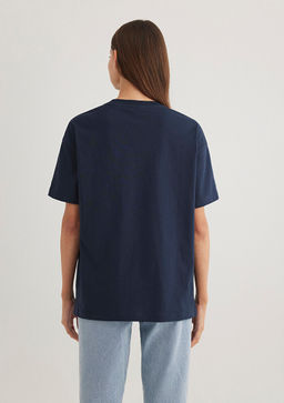 Mavi Logo Bask?l? Lacivert Tisort  фото 4