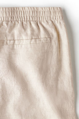 Pantal?n corto de lino Relaxed Fit - H&m фото 8
