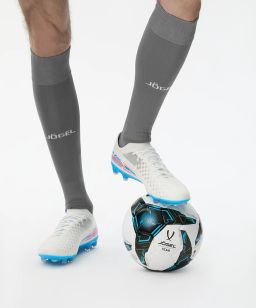 БЕЗ УПАКОВКИ Бутсы футбольные JOGEL Evofly FG Pro White/blue