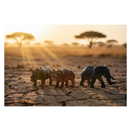 Набор животных "Дикие животные-1" (в ассортименте) в пакете