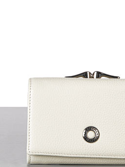 LACCOMA кошелек LA-2072-светло-бежевый натуральная кожа фото 3