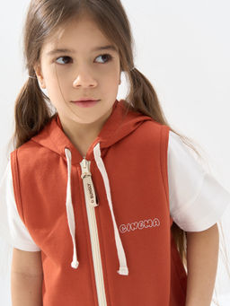 Ромпер с длинными штанинами "Терракот"