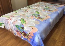 Плед велсофт Весна Евро