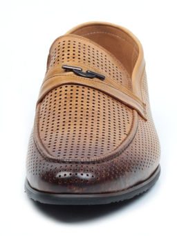 C152-3 BROWN Полуботинки мужские (натуральная кожа)