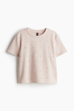 Camiseta con cuentas decorativas - H&m фото 3