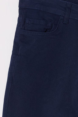 TRENDYOL MAN Lacivert Slim/Dar Paca Basic 5 Cep Esnek Gabardin Pamuklu Pantolon TMNSS25PL00020 - Trendyolmilla фото 12