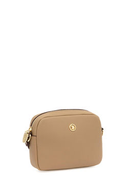 Женская темно-бежевая сумка через плечо Неожиданная скидка в корзине - U.s. polo assn фото 2