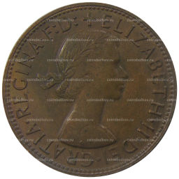 Монета 1 пенни 1962 года Австралия