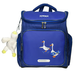 Рюкзак LOREX KIDS CLASSIC SKATE GOOSE 16 л синий 36x28x16 жестк. каркас 1 отд. молния держатель для карточек брелок д/мальчиков