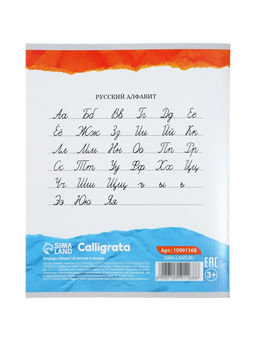 Цена за 240 шт. Тетрадь 18 листов в линейку Calligrata KIDS, блок №2, 5 В МИКС