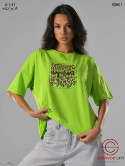 Футболка женская с принтом - Bruno фото 4