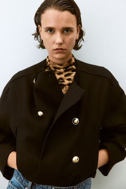 Chaqueta de doble botonadura