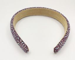 Ободок для волос со стразами - Vel vett фото 5