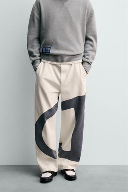CHAMPION® X ZARA CONTRAST LOGO TROUSERS  фото 2