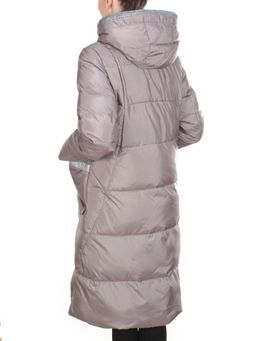 2115 LIGHT GRAY Пальто зимнее женское MELISACITI (200 гр. холлофайбера) - Fashion фото 4