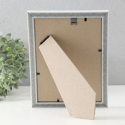 Фоторамка пластик "Винтаж" 15х21 см, белый (пластиковый экран)