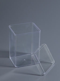 Цена за 2 шт. Бокс для хранения мелочей, 6.5×5.8×9.5 см, в пакете, прозрачный
