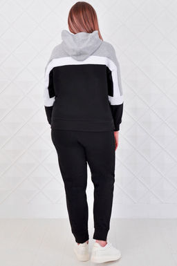 Арт.2334 Костюм женский  50-58 (5шт.) Цвет:черный, белый, серый