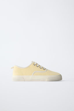 BAMBA CORDONES CASUAL / Amarillo