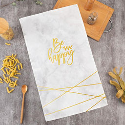 Полотенце Этель Beauty 40х70см, 100% хлопок, саржа 190 г/м2