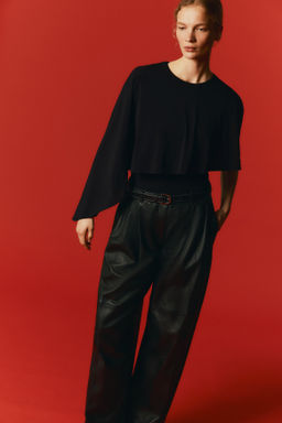 Top con detalle efecto capa - H&m фото 5