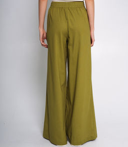Брюки #ОКТ025005, оливковый