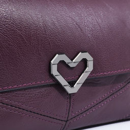 Сумка-клатч на магните, длинный ремень, цвет фиолетовый - Simaland фото 4