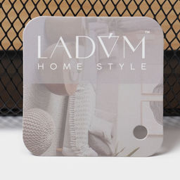 Корзинка универсальная LaDо́m «Половинки», прямоугольная, с ручкой, 32.5×24.5×11.5 см, чёрная
