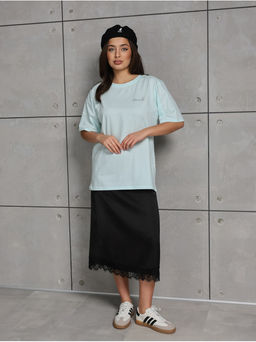 Футболка "Грета" Голубой Женская