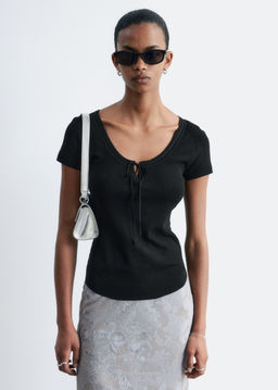 Top con lazo en el frontal - H&m фото 3