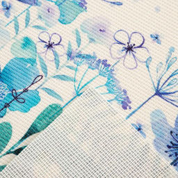 Салфетка на стол «Незабудки», 40×29 см, ПВХ