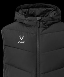 Жилет утепленный c капюшоном JOGEL ESSENTIAL PerFormPROOF Padded Hooded Vest, черный, детский  фото 5