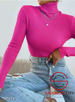 Женская базовая водолазка