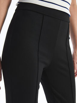 Dar Fit D?z ?spanyol Pa?a Kad?n Pantolon - Waikiki фото 3