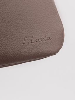 Серо-коричневый саквояж S.Lavia  фото 7