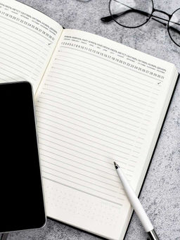 Ежедневник недатированный ESCALADA, #проМани, А5, 160 л., арт. 67261/ 15 ТИВОЛИ ЧЁРНЫЙ