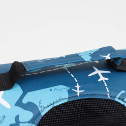 Сумка-переноска каркасная Самолеты, размер M, 40 х 21 х 27 см - Пижон фото 8
