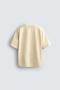 CAMISETA RELAXED FIT ESTRUCTURA / Mantequilla